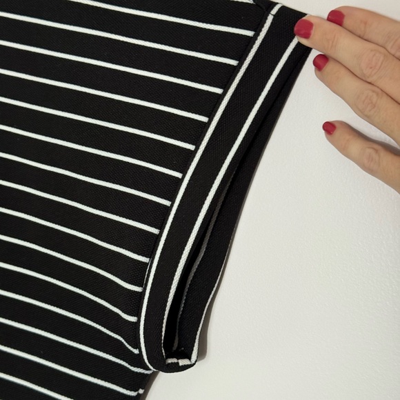 Black Shirt with White Stripes - Picture 5 of 7